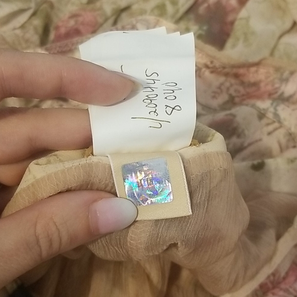 John Galliano Floral Print Peasant Dress - Picture 5 of 13